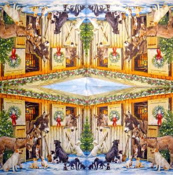 051 Horses - 3-ply - Ambiente